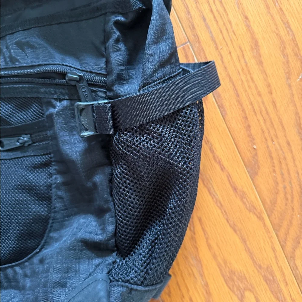 L.L. Bean Black Messenger Bag Tote